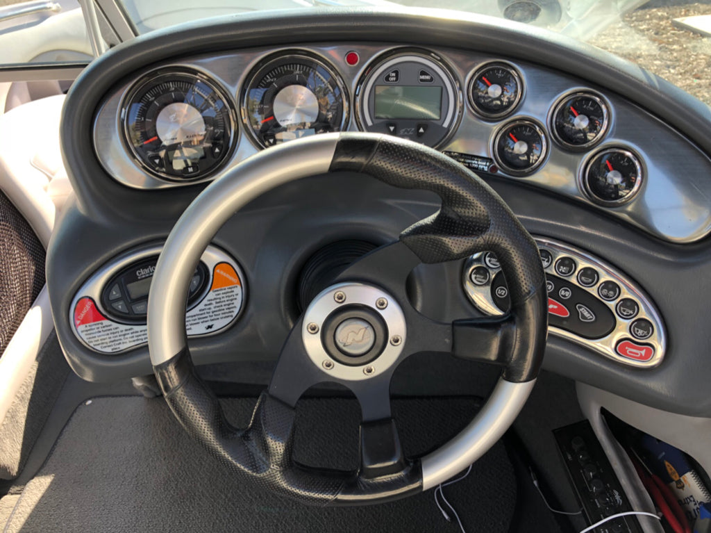 Nautique Radio Bezel With 3 Inch Mounting Hole