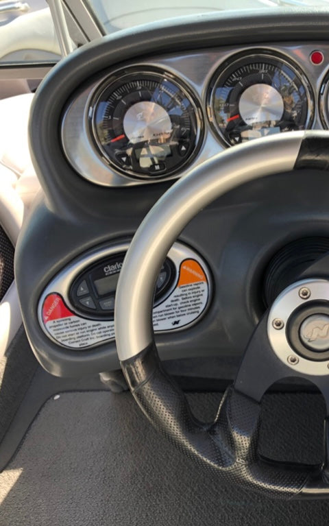 Nautique Radio Bezel With 3 Inch Mounting Hole