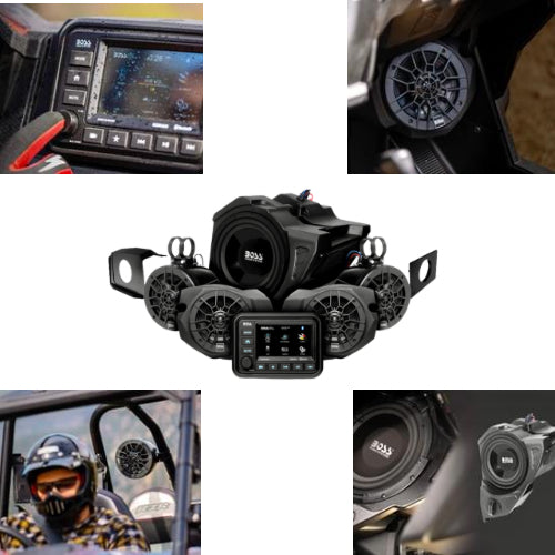 Amplified 5 Speaker Audio System