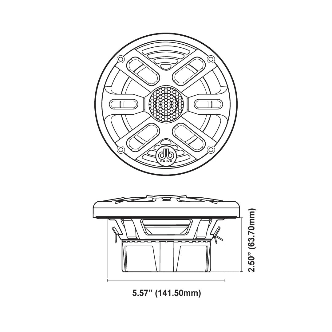 DB drive APS65RGB 6.5 inch