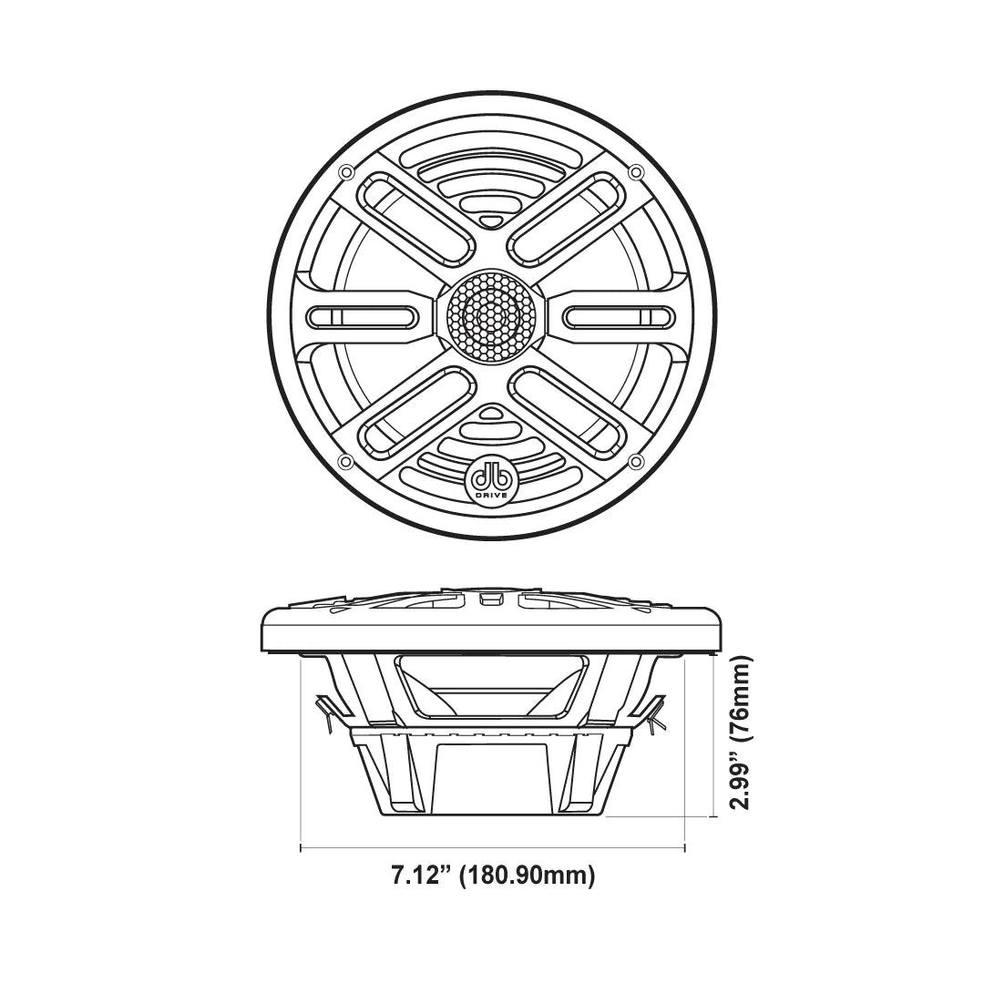 DB drive APS8B 8 inch