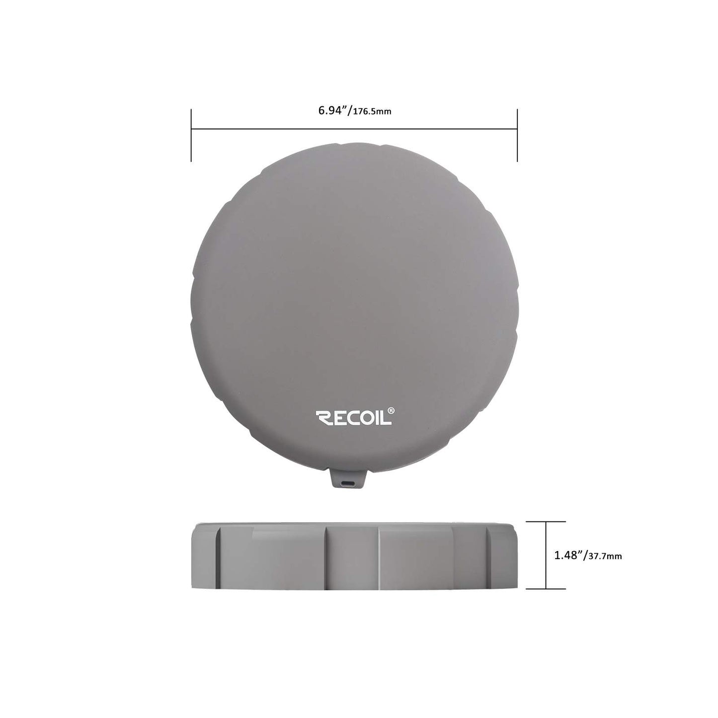 R6-P silicone speaker covers grey