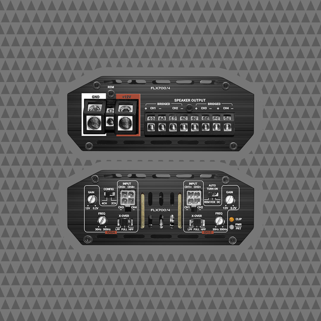 FLX700.4 175w x 4CH PRO AMPLIFIER