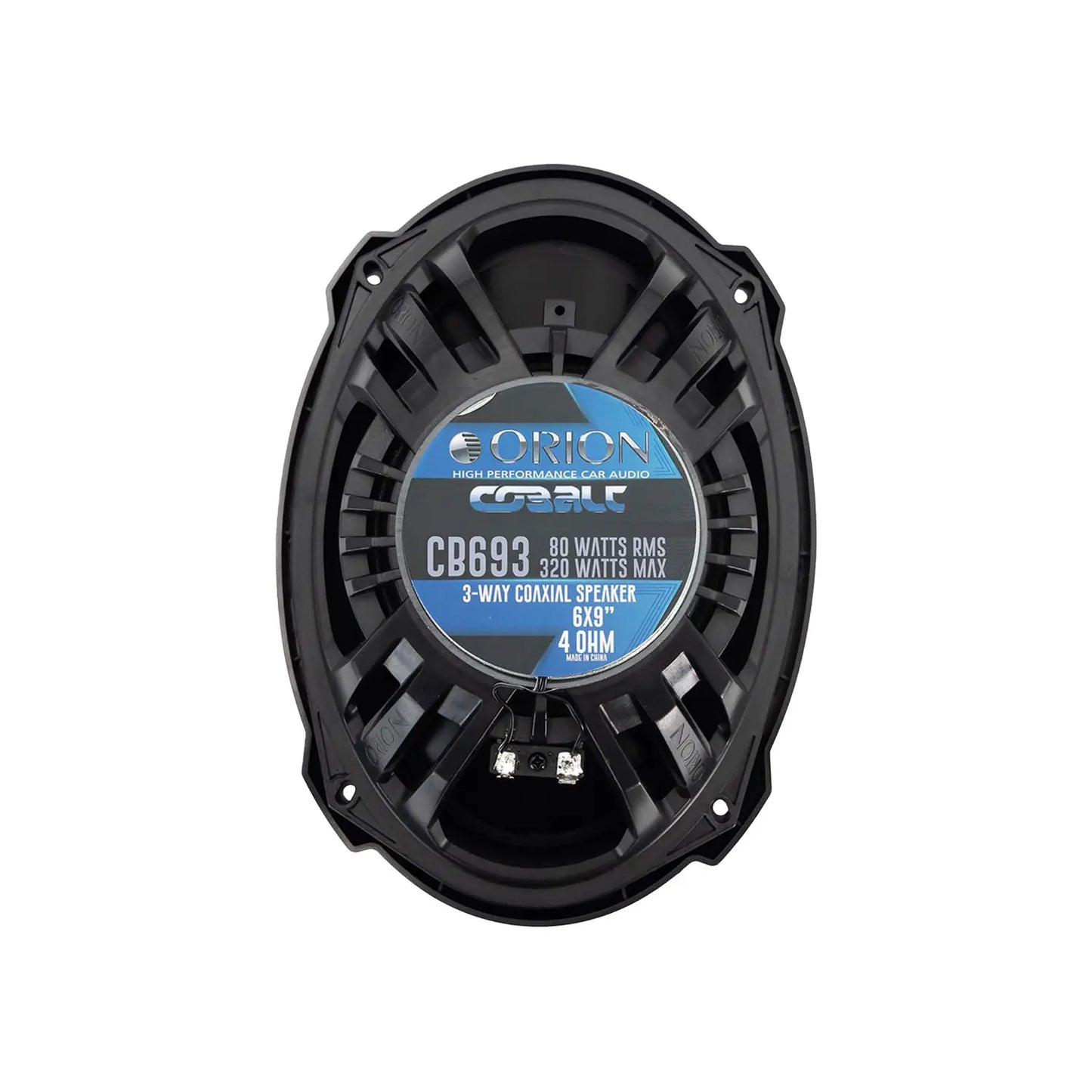 CB693
6x9" 3-Way Coaxial Speakers
80 Watts RMS