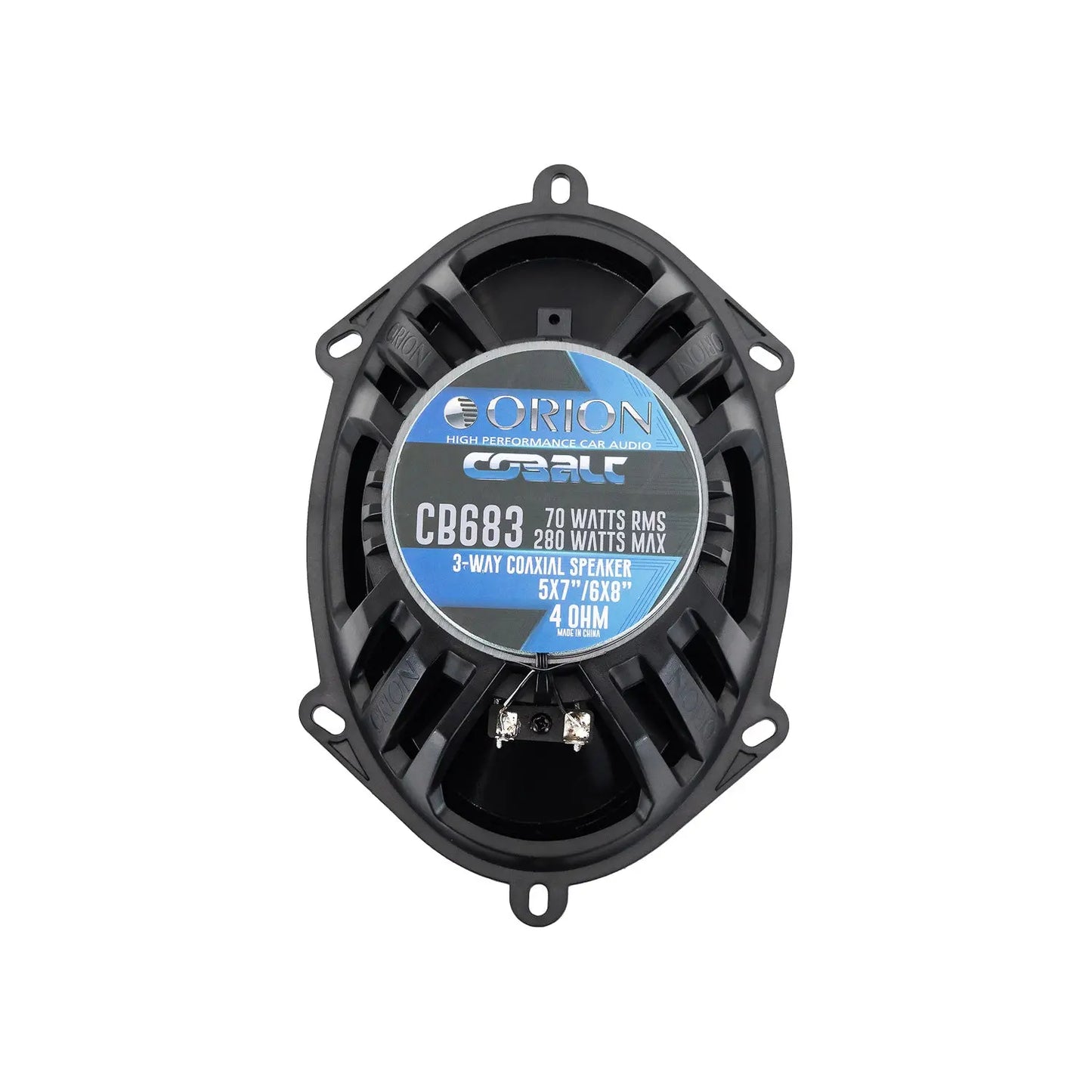 Cobalt CB683
6x8" 3-Way Coaxial Speakers
70 Watts RMS