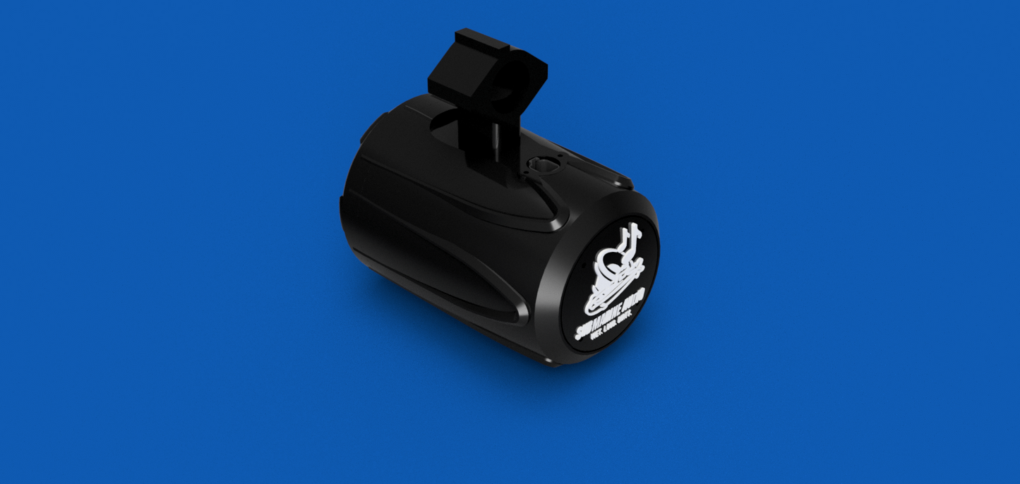 (COMING SOON) Submarine Audio ABYSS 6.5 RGB LED 140 Watts RMS Each 280 Watts Max Tower Speaker ABS FDM Enclosure Open Source End Cap