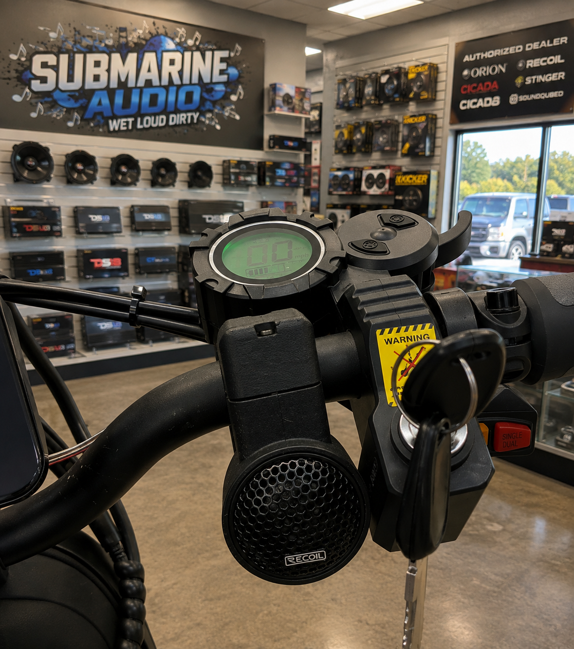 Submarine Audio GT-08 100W RMS Plug & Play Sound System