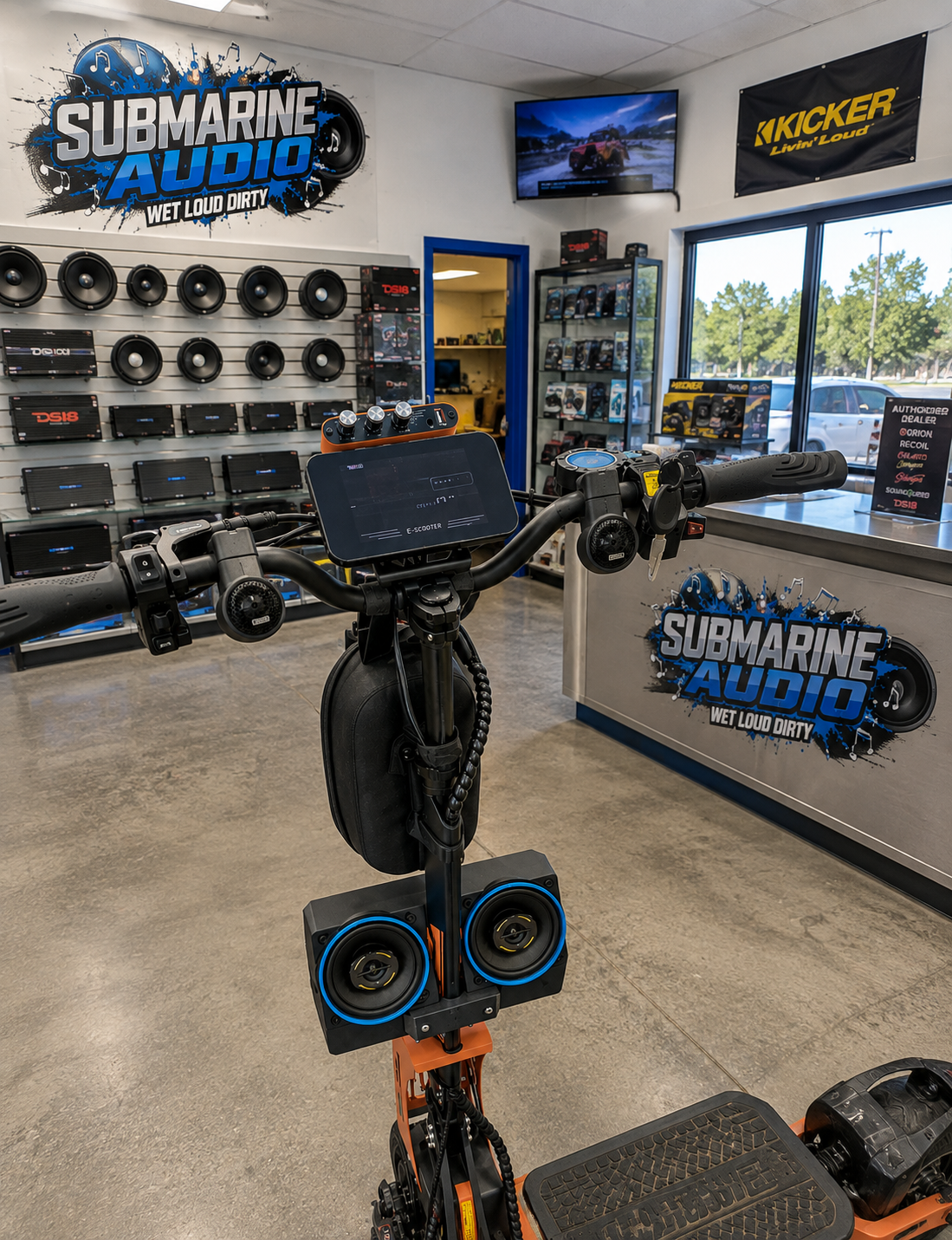 Submarine Audio GT-08 100W RMS Plug & Play Sound System
