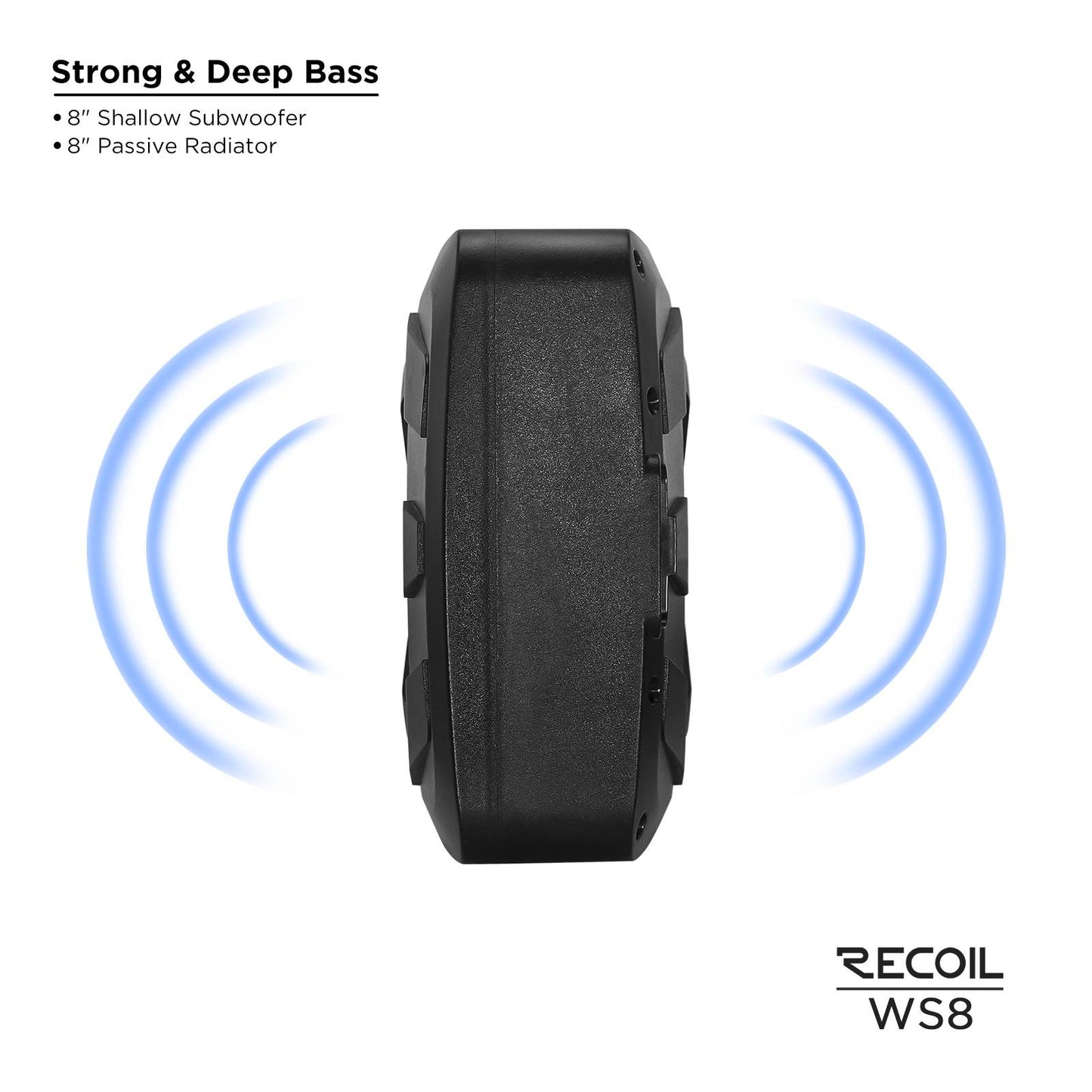 RECOIL WS8 Passive Waterproof Subwoofer