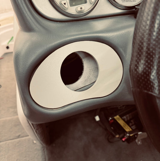 Nautique Radio Bezel With 3 Inch Mounting Hole