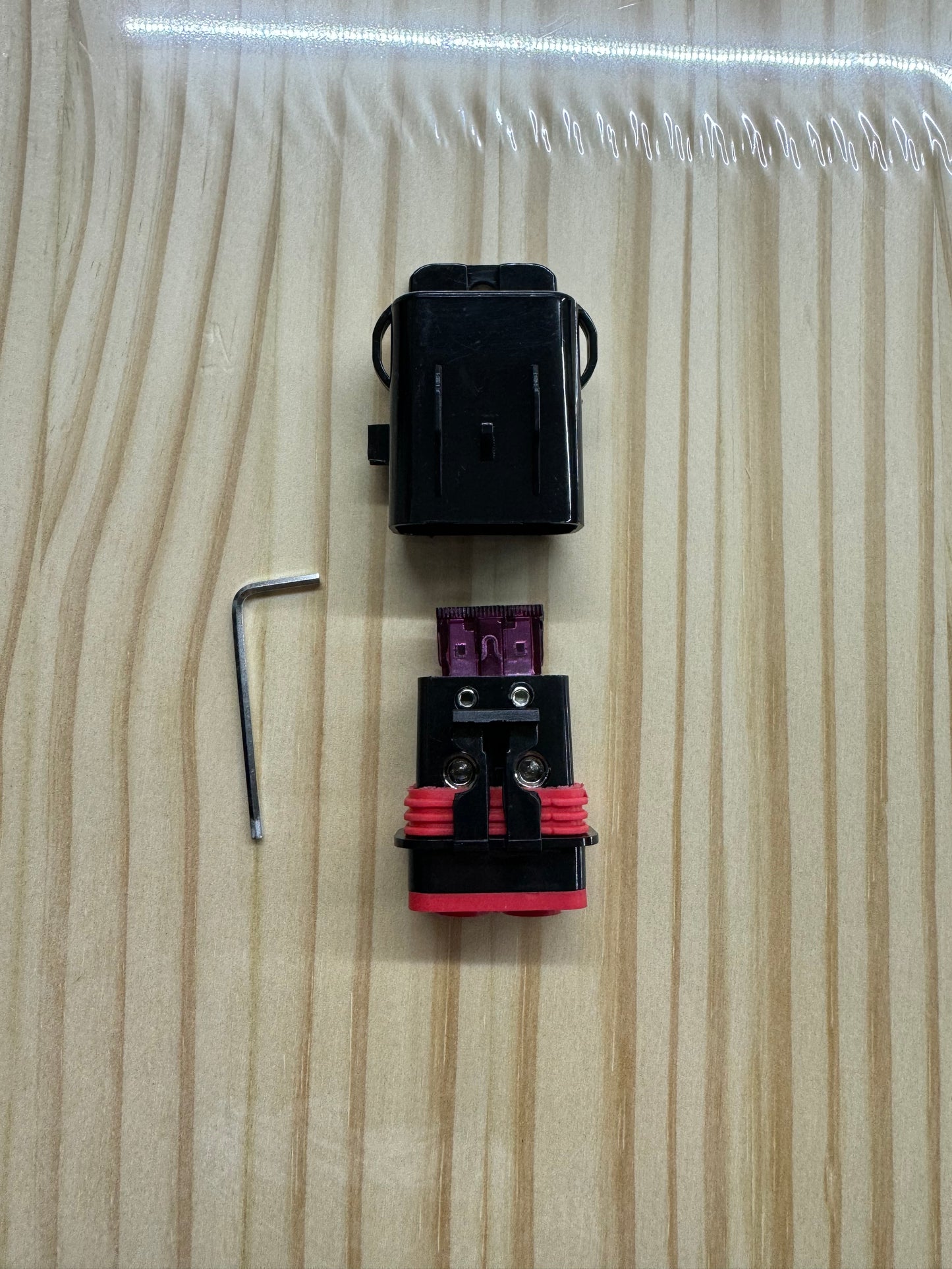 8 Gauge Waterproof Fuse Holder with 80A 2x40A Fuse