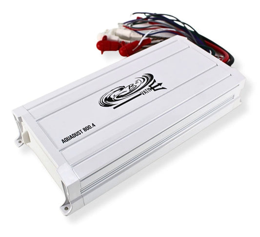 B2 Audio VATN Aquadust 800W 4CH 2-Ohm Waterproof Marine Power Sport Amplifier