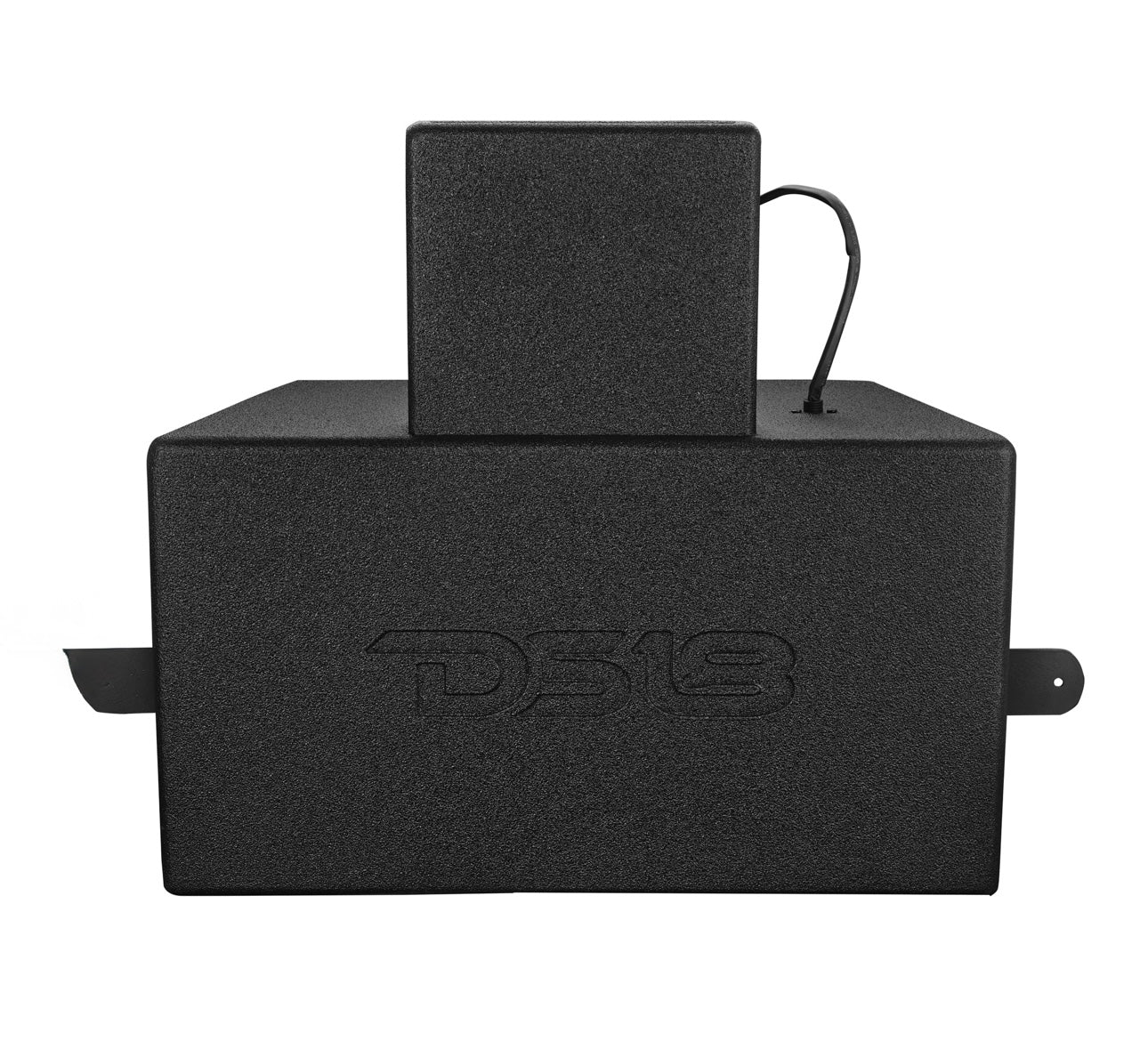 DS18 Polaris RZR PRO/XP 10" Bandpass Subwoofer Enclosure for Rear Cargo Box with Digital LED Lights | EXL-X10.2D Preloaded