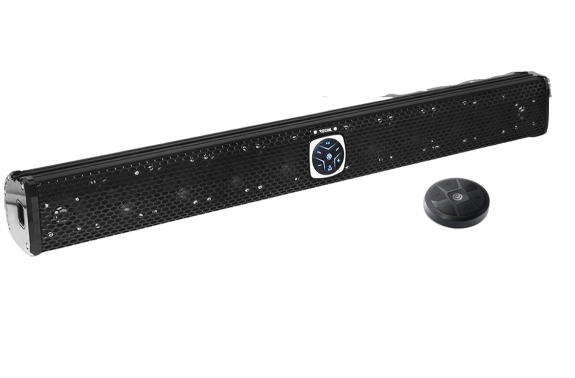 PSB11 Waterproof Amplified 11-Speaker Sound Bar with Remote Control