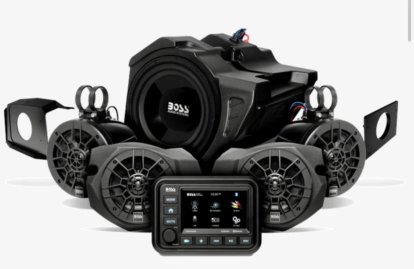 Amplified 5 Speaker Audio System