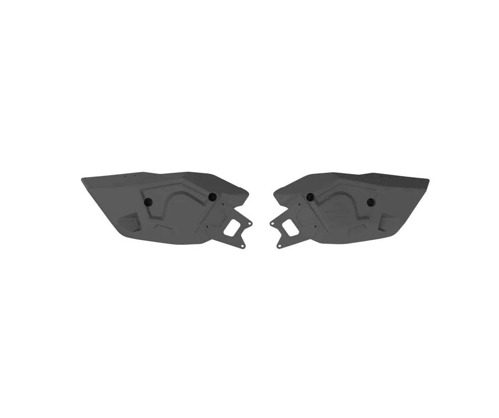 6.5" Door Pod UV-Protected Kit for Select Polaris RZR Pro XP 2020-Up Black Finish