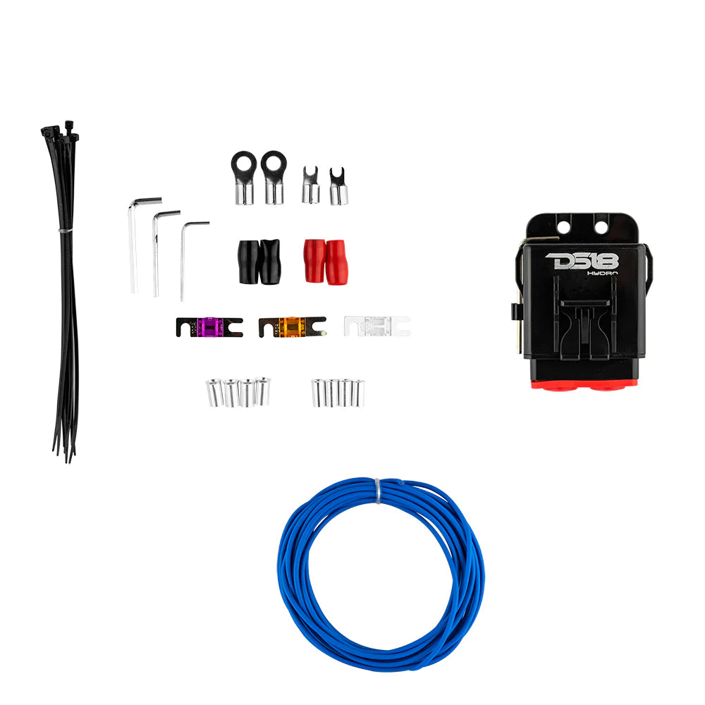 Marine Tinned OFC Amplifier Installation Kit 4-GA
