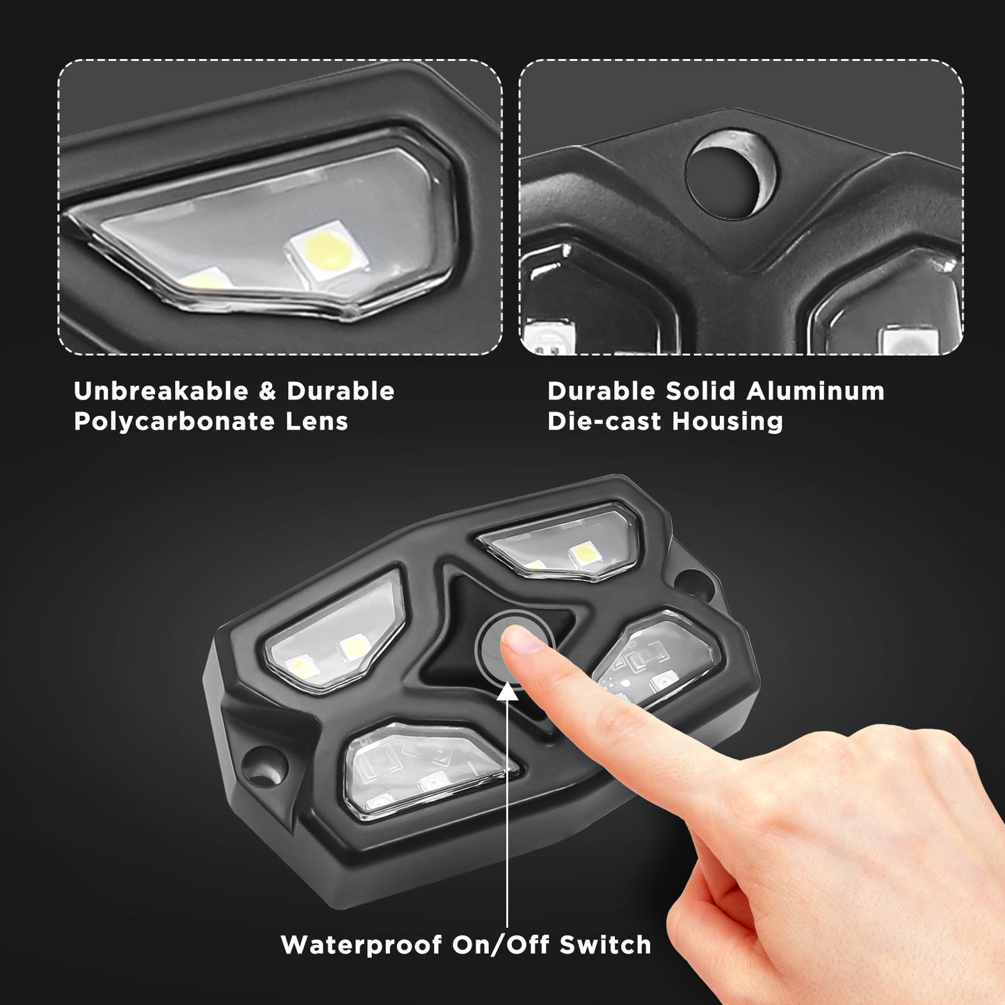 LED Dome Light IPX7 Waterproof