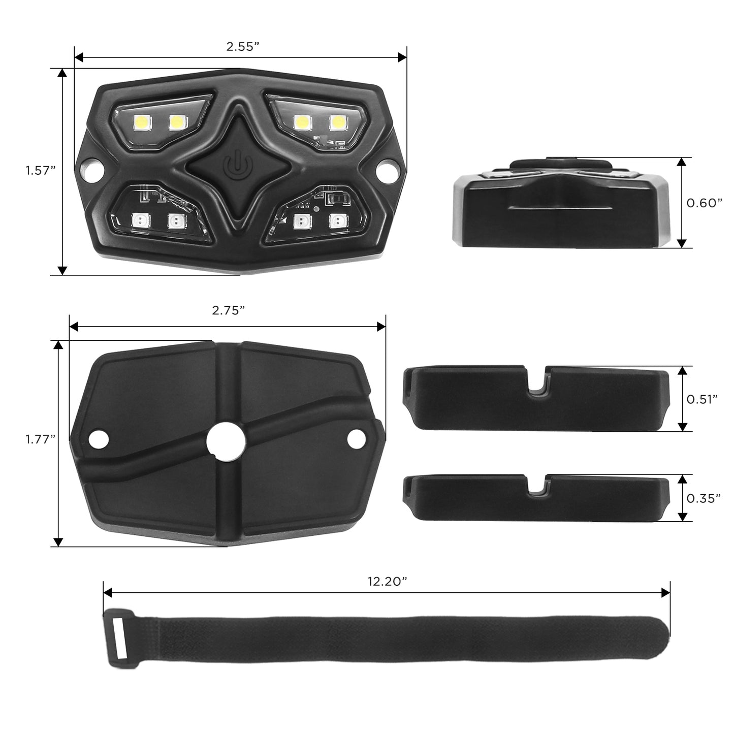 LED Dome Light IPX7 Waterproof