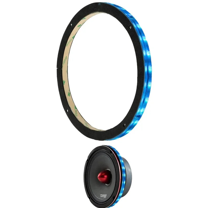 DS18 VISION 6”-15”RGB LED Ring for Speaker and Subwoofers-single