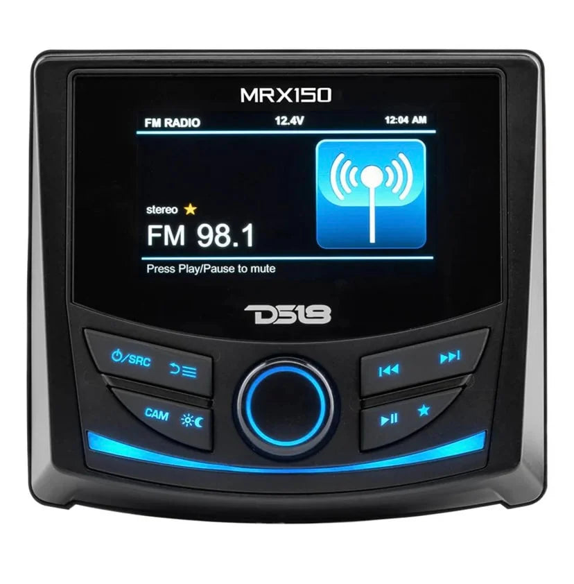 DS18 MRX150 Marine and Powersports Head Unit