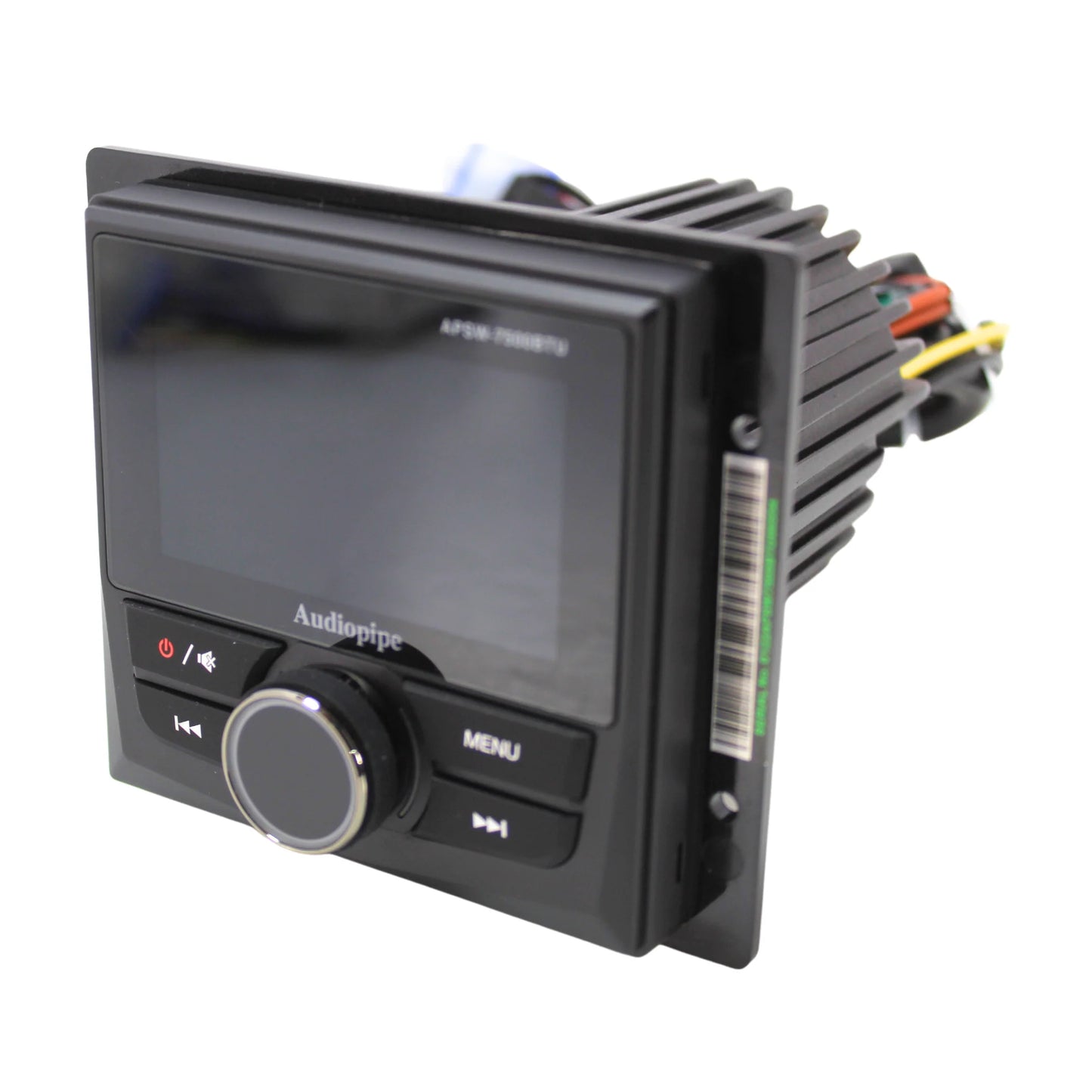 AUDIOPIPE 3" TFT LCD HIGH DEFINITION MULTIMEDIA MARINE HEAD UNIT APSW-7500BTU