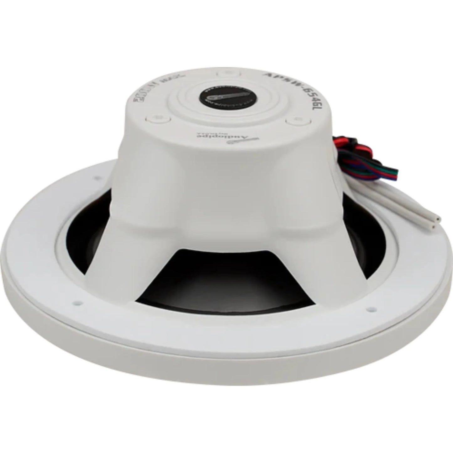 AUDIOPIPE SALT WATER SERIES 6.5" COAXIAL 2-WAY MARINE SPKR W/ LED LIGHT