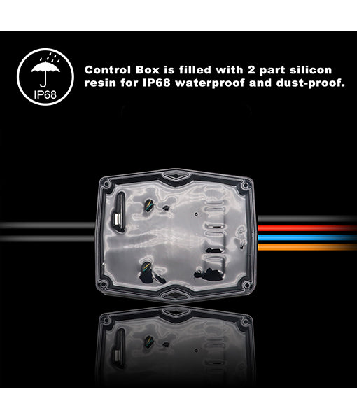 RLK8 Waterproof RGBW LED Rock Lights 8 Pods