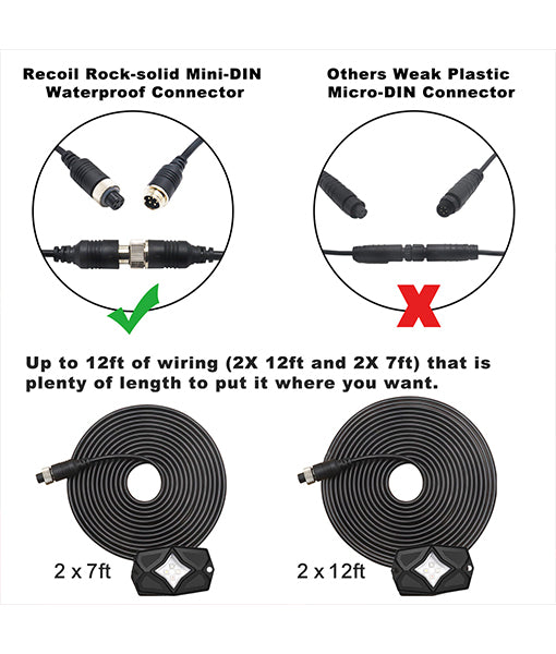 RLK8 Waterproof RGBW LED Rock Lights 8 Pods