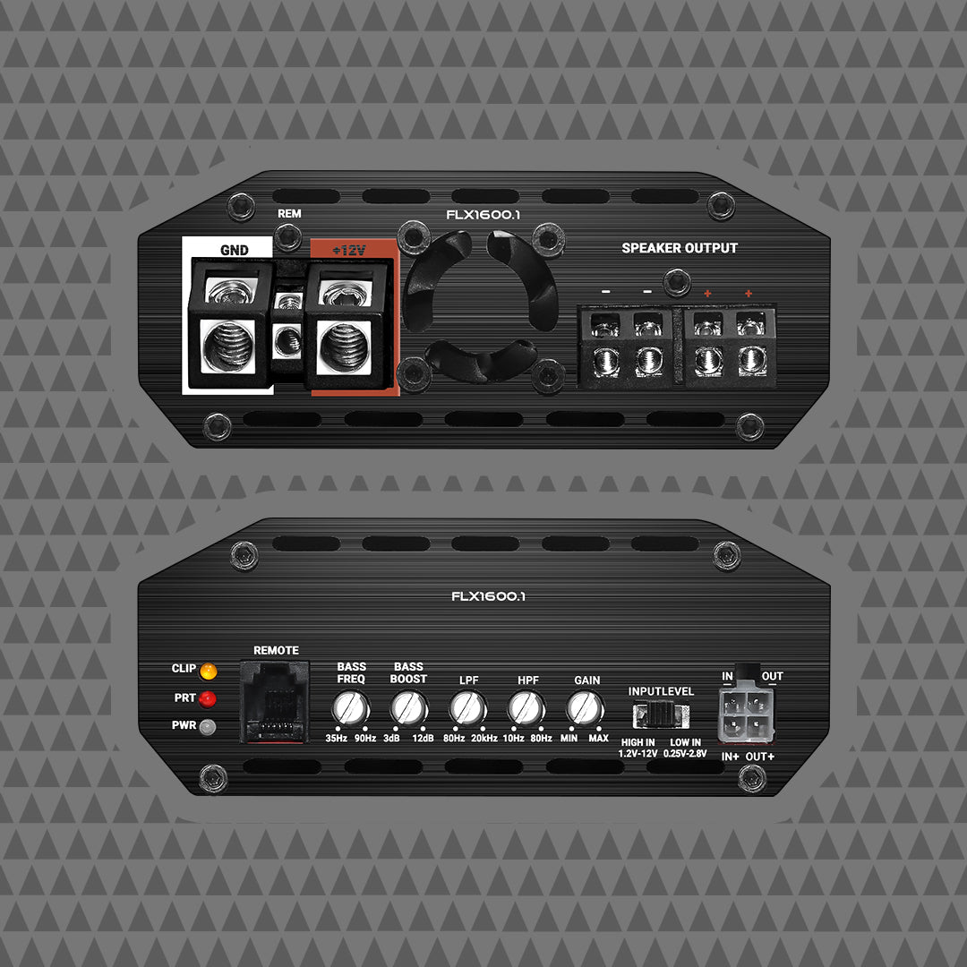 FLX1600.1
1600w X 1 MONO FULL RANGE PRO AMPLIFIER