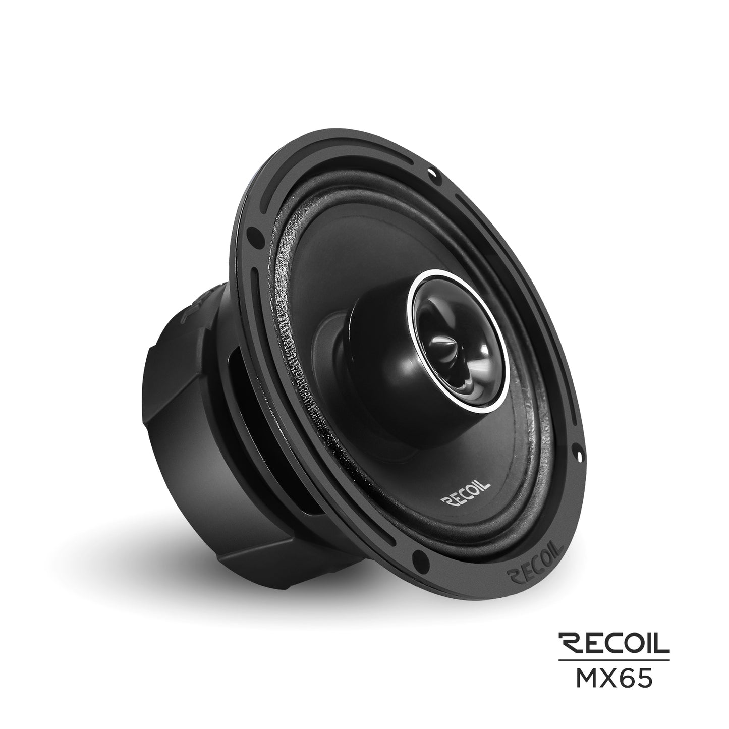 MX65 Pair 6.5-Inch 2-Way Midrange Coaxial Speakers with Built-in Bullet Tweeters, 4-Ohm (Pair)