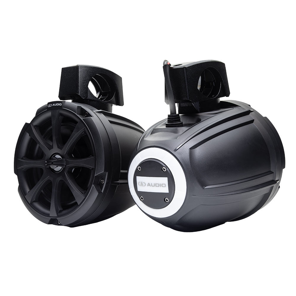 DD Audio 6.5” Tower Speakers with LEDs MC-106B