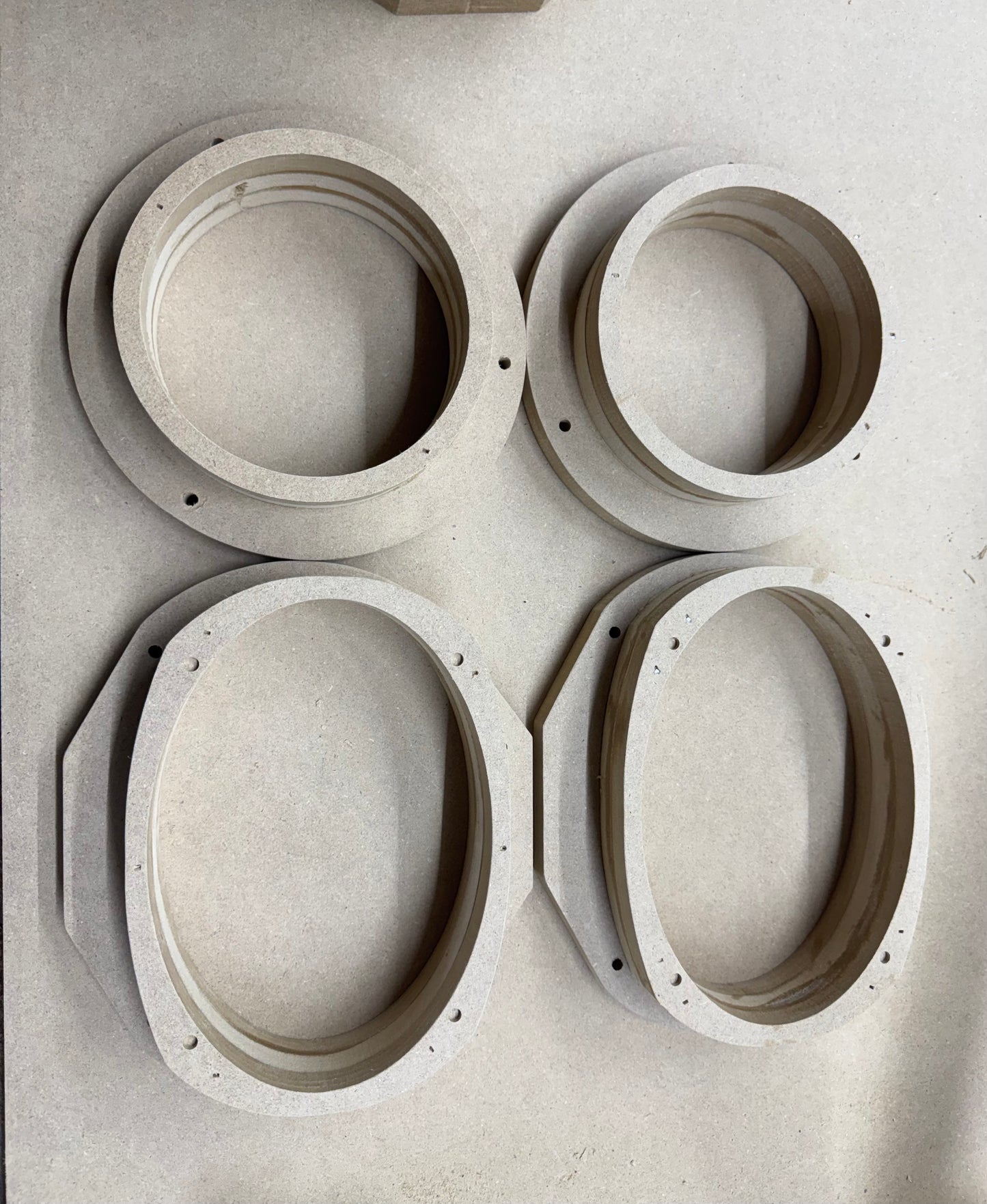 Ford Explorer 2011-2019 Custom Door Speaker Adapters Made in the USA