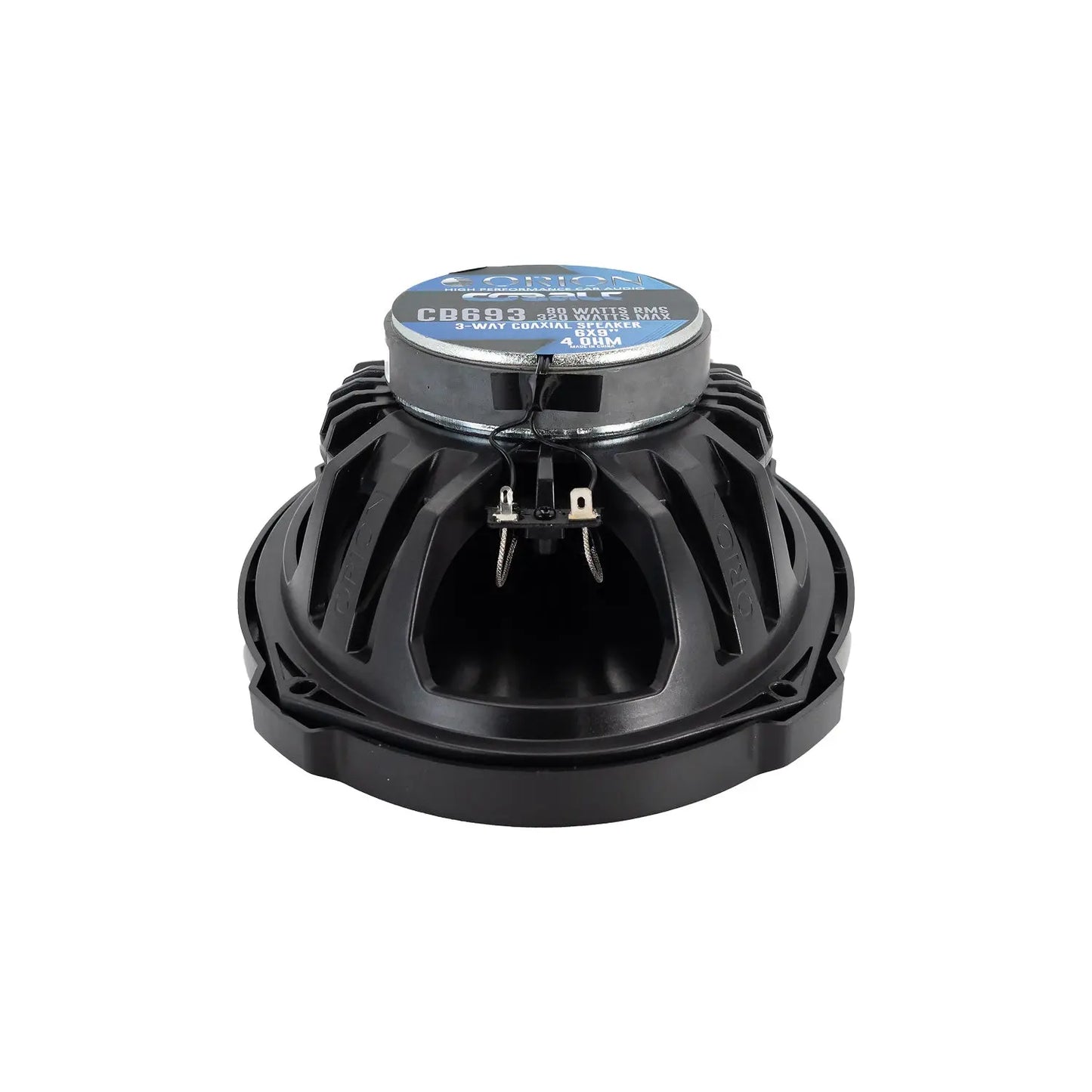 CB693
6x9" 3-Way Coaxial Speakers
80 Watts RMS