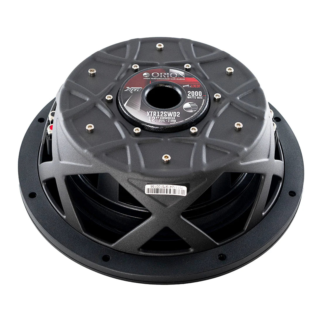 XTR12SWD2 Subwoofer 12" DVC 2-Ohm
500 Watts RMS | 2000 Watts MAX